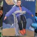 XYJKIDSES Inflatable Alien Costume for Kids/Teens, Kid Blow Up Costumes for Halloween Cosplay