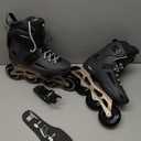 Rollerblade Lightning 90 Men's Urban Inline Skate, Anthracite and Taupe, Size 8