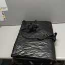 URPOWER Dogs Back Seat Extender with Non-Slip Blanket - Hard Bottom Dog Car Seat Cover & Removable Dog Bed Mat, Waterproof Dogs Hammock for Car, SUV & Small Truck, Pet Backseat Protector Holds 400lbs