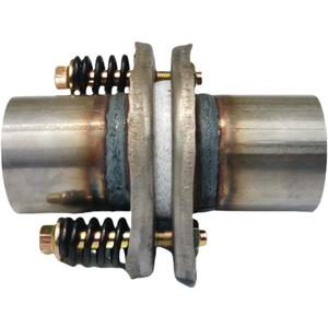 SUISFLXGRO Exhaust Flex Spring Flanges 100% 409L Stainless, Spring Joint For Aftermarket (2.25"X6")