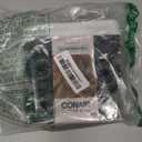 Conair Heatless Curlers 31 Count - Heatless Curls Overnight, Assorted Sizes - Self Grip Hair Rollers - Hair Styling Tools - Black & Gray - w/Storage Case
