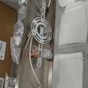 Modern 3-Lights Brushed Nickel Vanity Lights, Bathroom Light Fixture Over Mirror Wall Lighting Sconces with Frosted Glass Shades, E26 Bulb Base