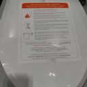 Brondell Bidet Toilet Seat, Non-Electric Swash Ecoseat, Fits Elongated Toilets, White - Dual Temperature, Dual Nozzle System - Bidet with Easy Installation