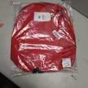 JanSport SuperBreak One Backpacks - Durable, Lightweight Bookbag with 1 Main Compartment, Front Utility Pocket with Built-in Organizer - Premium Backpack, Red Tape