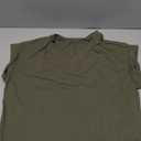 Women's T Shirts Classic Short Sleeve Fit Tops for Women Casual Fitted Tees, Green, Size S