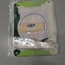 for iPad 9th 8th 7th Generation Case iPad 10.2 inch with HD Screen Protector, 360 Rotating Kickstand/Hand Strap, Shoulder Strap, Heavy Duty Military Grade - Kids Friendly (Green)