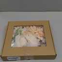 LELEE Artificial Flowers Rose Silk Flower Combo Nude Color Foam Roses Bulk Decor Set for Wedding Bouquets Centerpieces Arrangements Cake Party Table Bridal Baby Shower Home Decorations