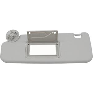 Nakkaa Driver Side Gray Sun Visor Compatible with Sonic Spark 2011-2022 | Left Side Sun Visor 95091732 42481829 42478247 42481827 42478249