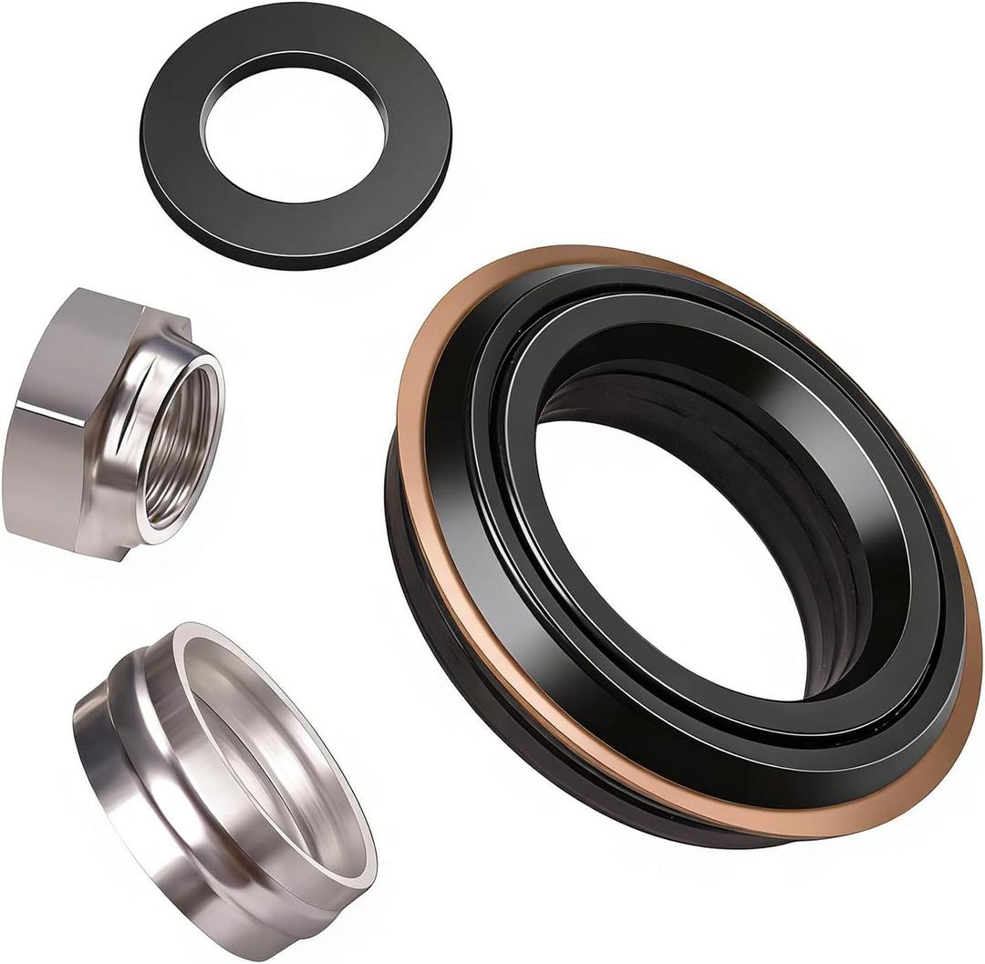 74020009 Front Axle Pinion Seal Kit Compatible with 2003-2017 Dodge Ram 2500 3500 series 4X4(For 9.25 Front Beam)