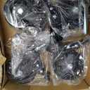 Stem Caster Wheels 4 Inch 2000Lbs, Threaded Stem Casters Set of 4 Heavy Duty, 1/2"-13 x 1 (Screw Diameter 1/2", Stem Length 1"), Safety Dual Locking Industrial Castors, Wheels for Cart, Furniture