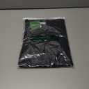 Women's Summer Bodycon Dress Short Sleeve Scoop Neck Sexy Casual Stretchy T Shirt Mini Dresses (Black, M)