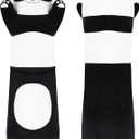 28 inch Cute Giant Panda Bear Plush Soft Body Pillow Plushies, Large Long Panda Stuffed Animals Toy Doll, Gift for Kids Girls and Boys, Birthdays