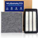 Engine & Cabin Air Filter Combo for (Gas Only – Not for Hybrid) Honda CR-V CRV CR V 2017-2022 (1.5L),Honda Civic 2016-2021 (1.5L)| Premium 2-in-1 Set| High Performance | OE CF11182 CA12050