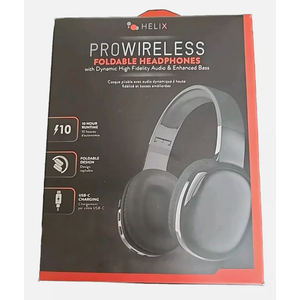 Pro Wireless Foldable Headphones with Dynamic High Fidelity Audio & Enhanced Bass