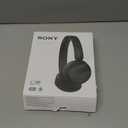Sony WH-CH520 Wireless Headphones Bluetooth On-Ear Headset with Microphone and up to 50 Hours Battery Life with Quick Charging, Black