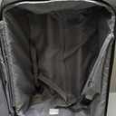 BAGSMART Carry On Luggage 22x14x9 Airline Approved, 20 Inch Soft Suitcase with Wheels, Lightweight Spinner Carry on Suitcase with PVC Wet/Dry Pockets for Short Trip, Black