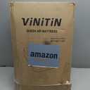 Air Mattress Queen with Built in Pump, 18" Elevated Inflatable Blow Up Mattress with Self-Inflation/Deflation, Soft Flocked Top Air Bed for Guest, Home,Camping, 80x60x18in, Max 660lb, Black