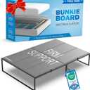 Bunkie Board Full Size (54x75''), Heavy Duty Bed Boards for Frame, Sleeper Sofa Support Board to Stop Sagging Mattress, Breathable, Noise Minimizing, Moisture Resistant