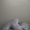 MOON PARK Pregnancy Pillows for Sleeping - 57 Inch U Shaped Full Body Maternity Pillow with Removable Cover - Support for Back, Legs, Belly, Hips - Pregnancy Pillow for Women - Grey