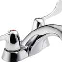 DELTA FAUCET 2529LF-LGHDF, 3.44 x 13.00 x 3.44 inches, Chrome