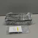 EUDELE 5-Pack Rustproof Stainless Steel Shower Caddy  No Drill Adhesive Bathroom Organizer with Large Capacity, Spacious Shower Shelves for Inside Shower, Kitchen & Home Decor Storage-XL Size (Dark Grey)