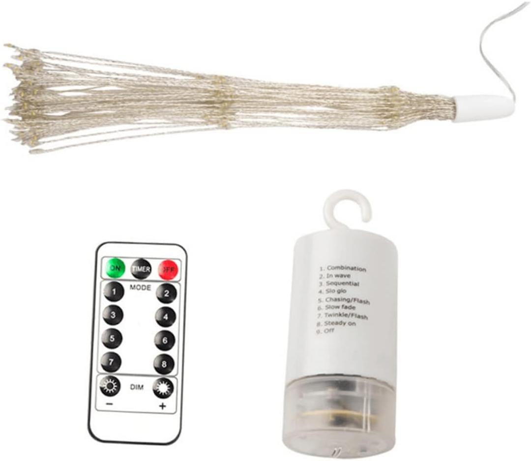 Cabilock Light Dandelion Fairy Lights with Remote Control for Outdoor Garden and Xmas Decor Versatile Decorative Lighting for Parties Weddings and Events