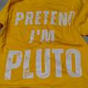 Pretend I’m Pluto Costume | Funny Matching Space Halloween T-Shirt S