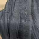 Navy Blue Curtains 102 inch Length for Bedroom Back Tab Light Filtering Semi Sheer Blue Living Room Curtains Linen Cotton Textured Indigo Blue Drapery Panel Modern Farmhouse Aesthetic Decor Dark Blue