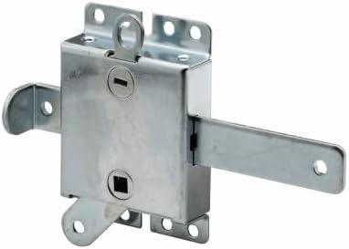 Prime-Line GD 52138 Inside Deadlock  Heavy Duty Galvanized Steel Housing, Fits Most Garage Doors, Extra Protection as a Security Lock, 7/8 x 1/8In. (Single Pack)