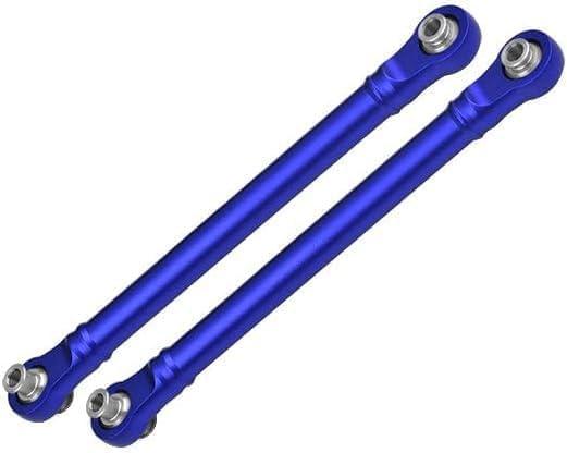 Aluminium Alloy Front Steering Toe Links for Traxxas 1/8 MAXX Slash Replace 8948 - Blue