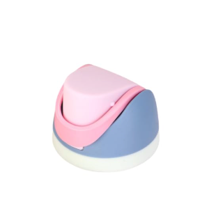 Branbox Replacement Lid for Owala Freesip, Compatible with Owala Cup 16oz 24oz 32oz 40oz, One Button Water Bottle Top Lid for Owala Freesip, Leakproof, BPAFree (BluePink)