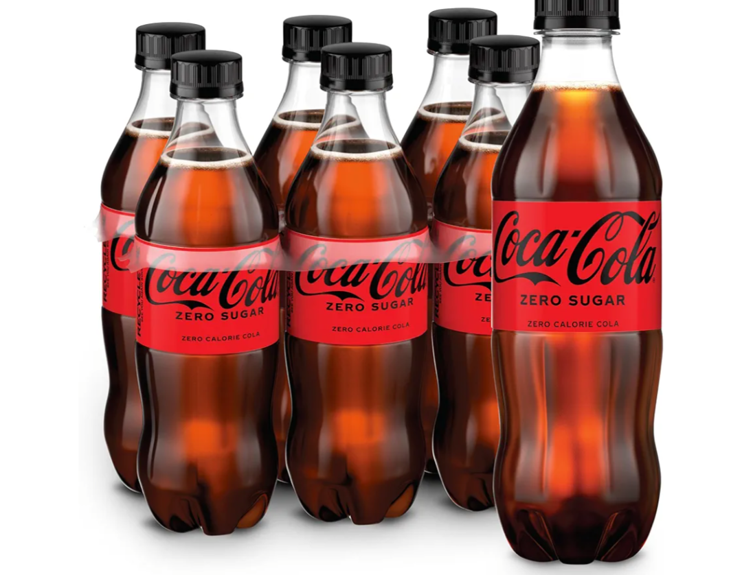 Coke Zero Sugar Diet Soda Soft Drink, 16.9 fl oz, 6 Pack