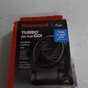 Honeywell HTF090B Turbo on The Go Personal Fan Black, Filter (5 x 2.2 x 6 inches)