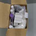 Baseboard Cleaner Tool with Handle, 60" Extendable Long Handle Baseboard Cleaner with 5 Reusable Pads for Baseboards Cleaning, Ceiling, Wall, Floor, Bathroom Kitchen (Purple)