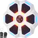 Music Boxing Machine, Music Punching Machine, Musical Boxing Machine with Gloves, Wall Punching Pad for Boxing Musicn, Music Boxing Machine for Adults, Kids, Women, Gift for Kid