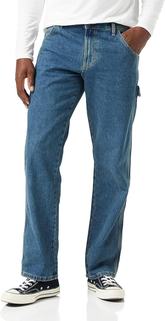 Dickies Men's Relaxed Straight-fit Carpenter Jean (Blue) 36x30