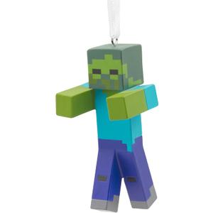 Hallmark Minecraft Zombie Christmas Ornament 1.48 x 3.05 x 1.29 Inches