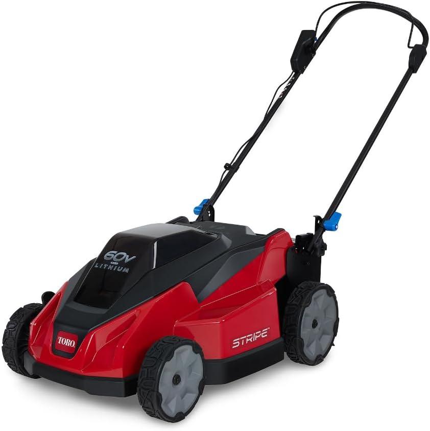 Toro 60V MAX* 21 in. Stripe Push Lawn Mower - Battery/Charger Not Included