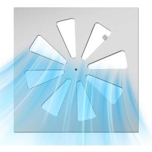 Saillong 1 Pack Adjustable 24" x 24" Air Conditioning Vent Cover, Ideal for Office Ceiling AC Vents and HVAC Systems, Versatile Air Vent Deflector for Optimal Airflow, Easy Installation