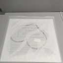 3 Pcs 18 x 18'' Valentines Large Heart Stencil for Painting on Wall Wood Stone Reusable Lips Heart Templates Love Stencils for Fabric Walls Paper Valentines Day Drawing Spraying Crafts