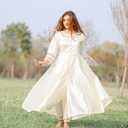 Lizxun Fairy Wings for Women Girls Butterfly Fairy Wings for Sparkle Princess Wings Halloween Cosplay Costumes Party Favor (One Size, Silver)