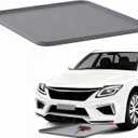 Oil Drip Pan for Under Car, Oil Spill Mat for Garage Floor Waterproof Driveway Outdoor Oil Drip Tray Silicone Oil Drip Pan No Splatter Non-Slip Oil Catch Pan Easy to Clean Reusable