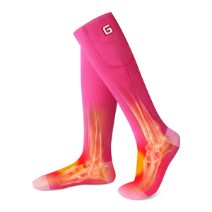 Heated Socks Women Electric Battery Socks Thermal Insulated Socks for Arthritis, Winter Thick Warm Cotton Sox Heating Foot Warmer, Unisex & USA 6-13 Size