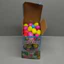 Giraffe 100 Pack Premium Prefilled Easter Eggs - Toy Filled Bulk Plastic Eggs for Kids with Slap Bracelets, Stickers, Light Up Rings - Perfect for Easter Egg Hunts - Bulk Prefilled Easter Eggs Toys!