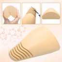 2 Pcs Amputee Shoe Toe Fillers, Partial Foot Amputation PU Foam Shoe Filler Inserts Non Slip Amputee Toe Cushion Pads for Man Woman Amputated Orthotics Essentials(S)
