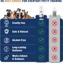 Potty Training Spray for Dogs, Go Here Dog Potty Training Spray & Dog Pee Spray, Puppy Potty Training Aid for Housebreaking, Natural Indoor & Outdoor Use, 5.07 Fl OZ (Blue)