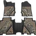 Fit 2021-2026 Ford Bronco 4-Door 3D TPE Floor Mats
