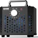 Ozone Generator, Ozone Machine Odor Removal for 10s Delay Start, Ozone Generator for Car, Home, Pets, Basement, and Smoke, Ozone Odor Eliminator -Black