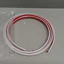 Art3dwallpanels 10 Ft Flexible Peel and Stick Trim Molding for Backsplash Tile Edge, Self-Adhesive Wall Trim for Corner Decor, 120x0.47x0.2 Inch White