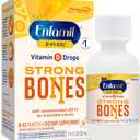 Enfamil Baby Vitamin D-Vi-Sol Liquid Vitamin D Drops, Supports Strong Teeth & Bone Development, 50mL Bottle (1.69 Fl Oz (Pack of 1)), No BB Date